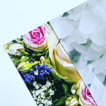 送料無料　オリジナル　デザインペーパー　flower A4 2種セット