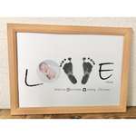 love足形台紙♡写真入り