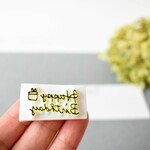 筆記体happy Birthday ２行 Meganehankoの消しゴムハンコ Minne 日本最大級のハンドメイド 手作り通販サイト