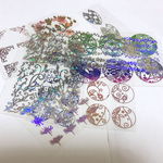 【お試しに】箔押しシート切れ端詰め合わせ(送料別)