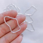♡#29(10pcs)silver＊メタルパーツ＊