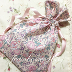 新色 輸入リバティ フェシリテ exclusive 巾着