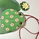 カエル　ビックdeケロポシェット　☆お花クッキー☆