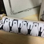 ⭐️2月の福袋⭐️【再2】白くま❤️大人可愛いペンケーススリム