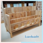 絵本棚　✨　ブックシェルフL　木製ハンドメイド