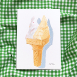絵　ジェラート