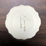 【送料無料】淡水パールのお団子ピアス・Small