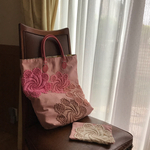 レース編みカバン　Spring