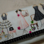 ☆デコパージュ☆布製財布　　～ブティック～