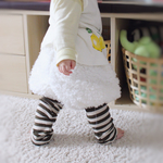 もこもこパンツとくしゅくしゅレギンス＊ボーダー＊80〜90㎝
