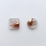 じゅんわりメルト　まるしかくピアス