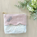 いつも一緒♡マチつきポケットティッシュポーチ＊11＊Hana sanpo Marguerite Pink