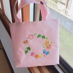 気分上がる刺繍トートバッグ
