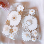 みかん様専用ページ♡     各花色16色・ラメの有無と色選べます♡ペイントスマホケース・押し花ケース　アートスマホケース　全機種対応