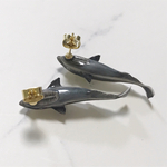 コバンザメのピアス