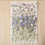 押し花ブルーファンタジア とかすみ草