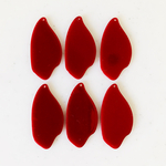 Red Leaf Pendant Tops