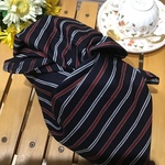 【再2】37×37❤️男前お 弁当 あずま袋 (ネイビーストライプ)