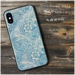 ガラスケース【 ウィリアムモリス】スマホケース iPhone13 レトロ プレゼント iPhoneSE3 第三世代 iPhone11 11pro iPhoneSE