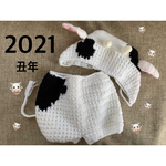 3〜6ヶ月用🐮2021年丑年うしコスチューム
