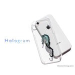 iPhone13mini ケース ホログラムver タツノオトシゴ スマホケース