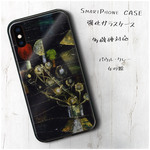 ガラスケース【 パウル クレー 女の館 】スマホケース TPU 絵画 レトロ 丈夫 iPhone8 iPhone11 11pro iPhoneSE2