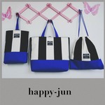 riku-sora935様専用 ブルー×ブラック幅広ボーダー入園入学セット