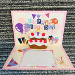 お誕生日 飛び出すカード