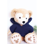 ディズニー　ダッフィー　シェリーメイ　服　コスチューム　　⭐︎フーディーパーカー⭐︎ネイビー