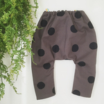 再再再再販(受注製作)ドロップドット＊サルエルパンツ80[子供服]