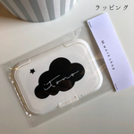 ｎｅｗフォント　お名前入りお尻拭きのふた＋予備ステッカー付き　送料無料