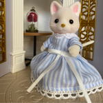 シルバニアファミリー＊シルバニア服＊お母さん＊ストライプ＊ワンピース