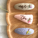 【再販8/オーダーページ】お名前刺繍のぱっちんぴん swag motif