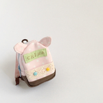 へたれ耳つきミニリュック（ピーチ）