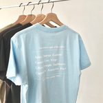 SALE⭐︎The twelve signs of the zodiac T-shirt ⭐︎light blue⭐︎