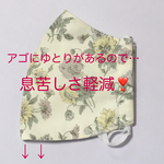 息苦しさ軽減❣️立体マスク　大人用