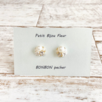 ホワイトビジューフラワー★Petit Bijou Fleur