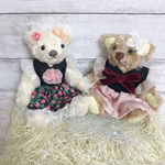 【特別価格】お洒落ワンピースのくまさん♡ペアセット