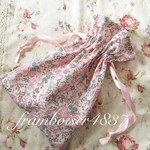 新色 輸入リバティ フェシリテ exclusive 巾着