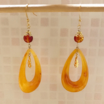 【鬼滅の刃】煉獄杏寿郎イメージ　ピアス　イヤリング　ハンドメイド
