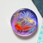 花火の金魚～あの日の空（紫×ブルー）