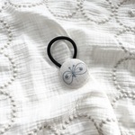 choucho/ beige ヘアゴム＊大(40mm)