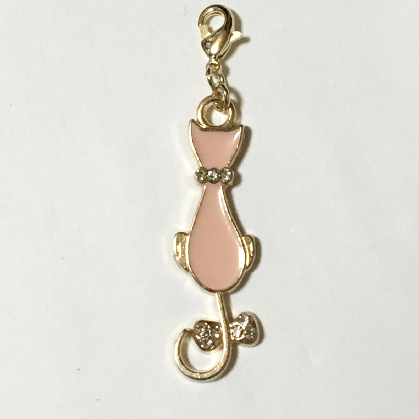 リボン ねこちゃん cz ハンドメイド マスクチャーム 色選択全20色