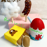 フェルトままごと＊お祭りフードAセット