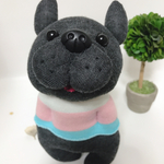 ぽっけに手　フレンチブルドッグ　ぬいぐるみ