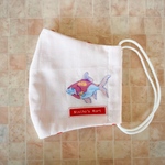 立体夏マスク×金魚