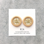 ♢beigering×laceflowerピアス/イヤリング♢
