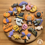 ハロウィンパーティー🎃盛りだくさんのアイシングクッキーセット  お家使い　予約開始しました🎵