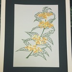 切り絵　キンモクセイ　原画