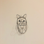 ワイヤークラフト　猫　Ⅹ